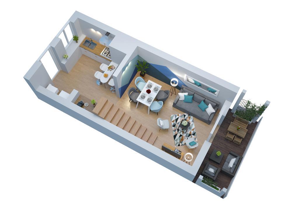 Free Parking - Self Checkin - Wifi - Panoramique Terrasse - Duplex Saint Jean - Superbordeaux Apartment Екстериор снимка